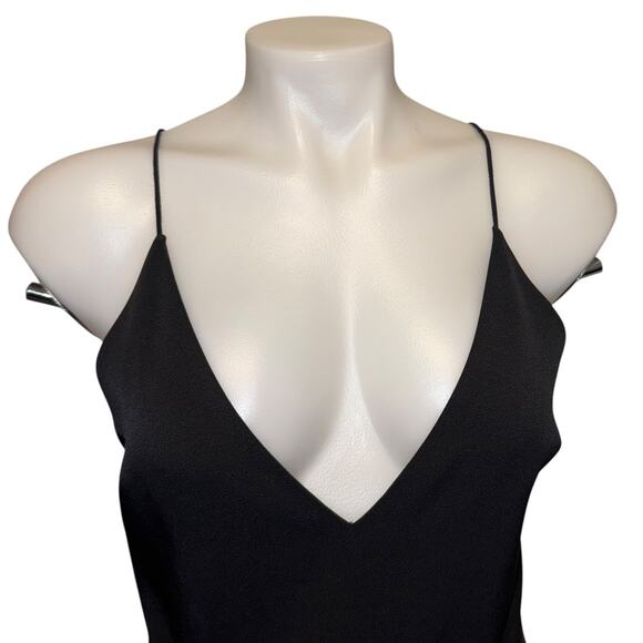 Alexis Black Wide Leg Backless Jumpsuit Size Medium - Picture 9 of 12